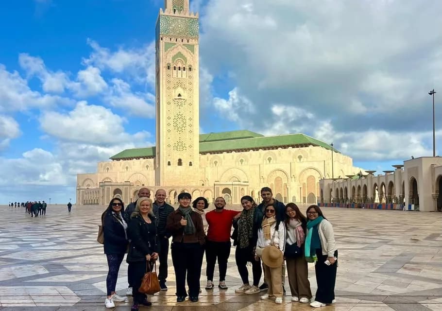 Hassan-II.-Moschee von Casablanca