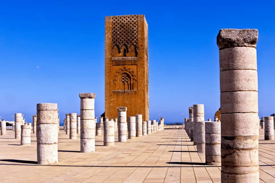 Hassan-Turm in Rabat