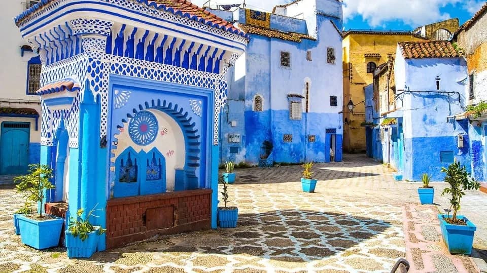 مدينة شفشاون الزرقاء