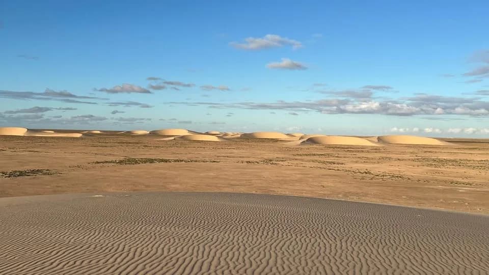 صحراء سبيتة قرب الداخلة