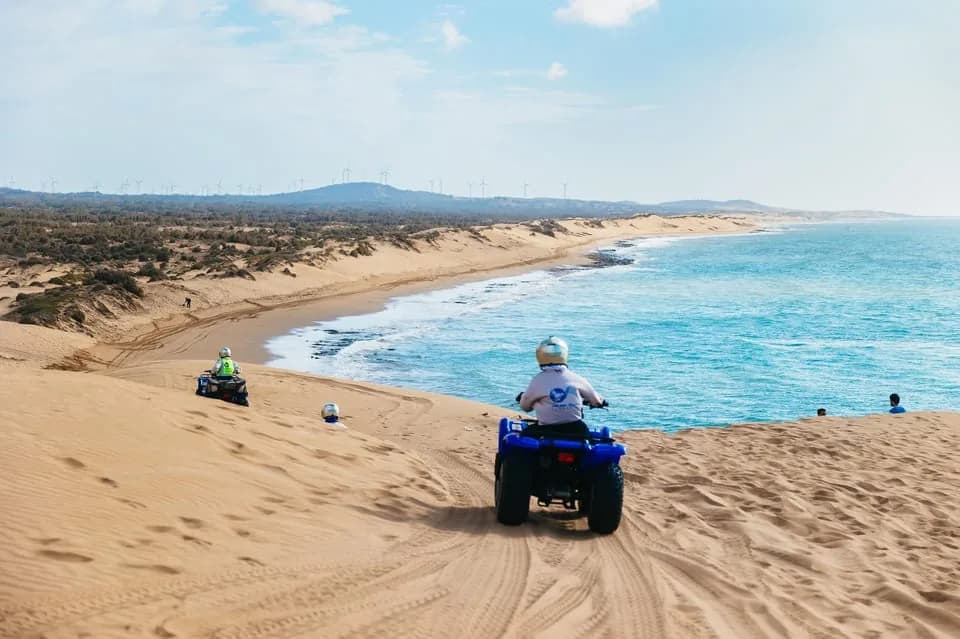 Quad in den Dünen von Essaouira