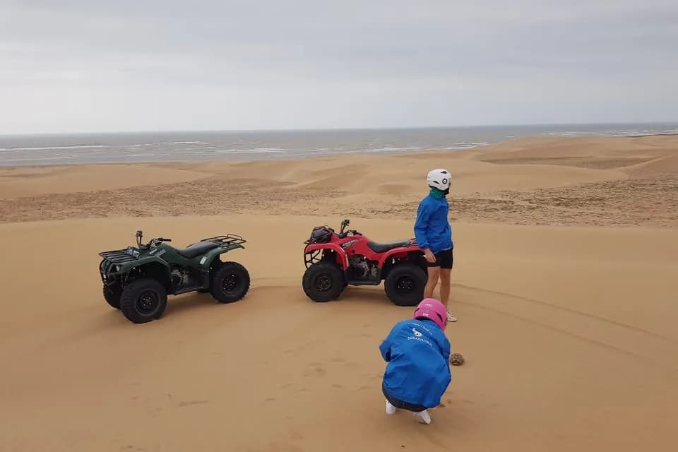 Quad am Strand von Essaouira