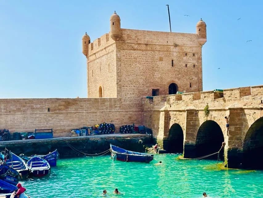 Strand und Medina von Essaouira
