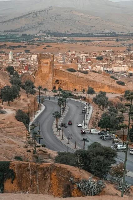 مدابغ وأسوار فاس