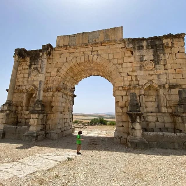 آثار وليلي الرومانية