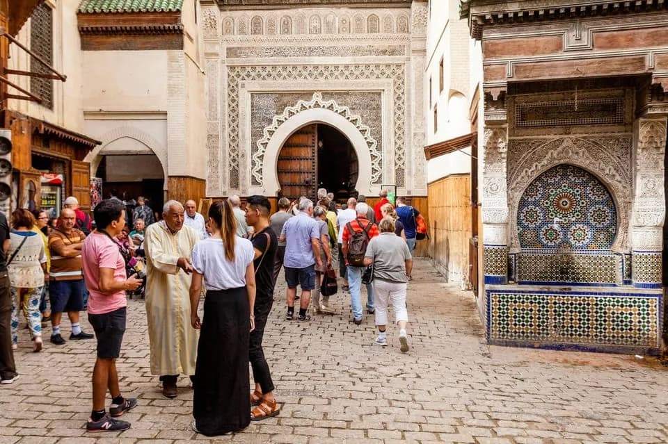مدابغ الشوارة في فاس