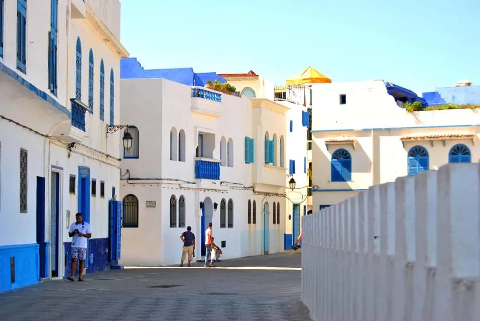 أسوار أصيلة قرب طنجة